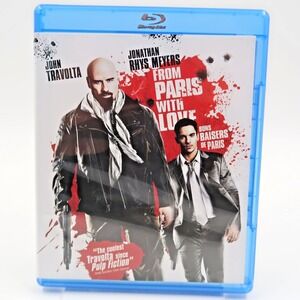 From Paris with Love Blu-ray 2010 John Travolta Jonathan Rhys Meyers Lionsgate